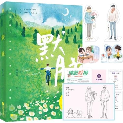 New Mo Mai Chinese Novel Book by Jing Shui Bian Youth Urban Emotion Novel Male Romance Novels Fiction Book