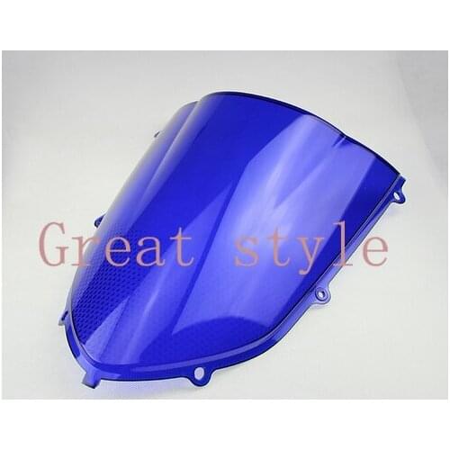 New For Kawasaki Ninja ZX-10R zx10r 2004 2005 04 05 ABS bike motorcycle motorbike Windshield Windscreen Blue High quality