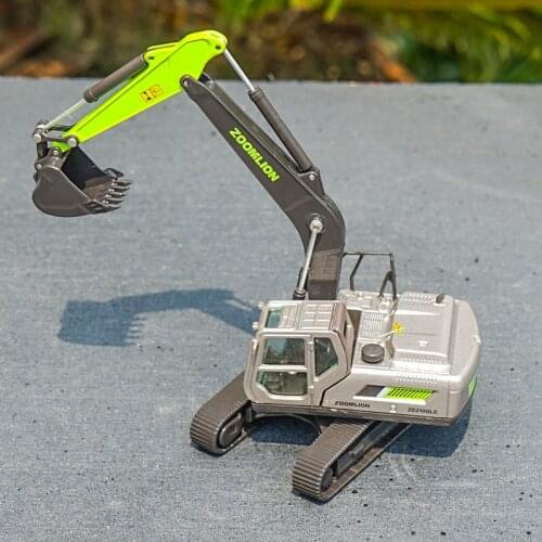 Original Authorized Authentic Diecast 1:87 ZOOMLION ZE210 excavator model Diecast toy Model Excavator for Christmas gift,collect