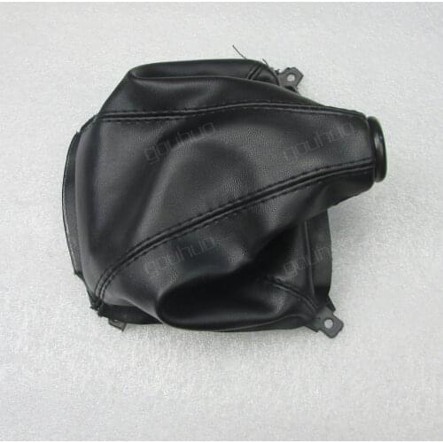 For Hyundai Tucson Gear Shift Stick gear Shifter Collars Dust-proof Cover Gearstick Gaiter Boot PU Cowhide