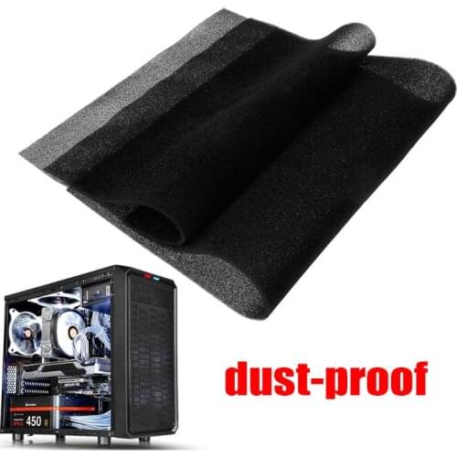 500x400x3/5MM Computer Filter Mesh PC Case Fan Cooler Dustproof Cover Sponge