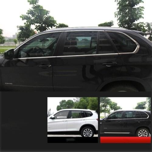 Stainless Steel Chrome Window Sill Trim Overlay for BMW X3 F25 2010-2017