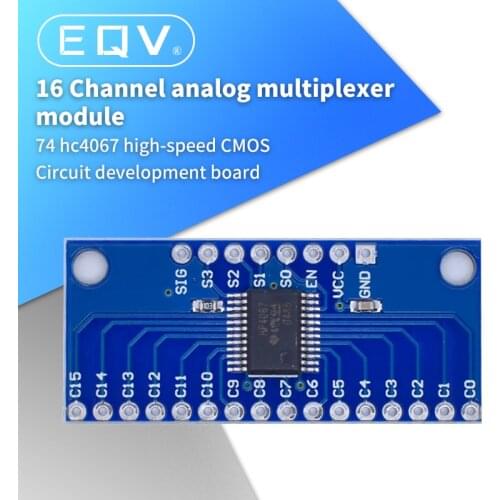 CD74HC4067 16-Channel Analog Digital Multiplexer Breakout Board Module Smart Electronics
