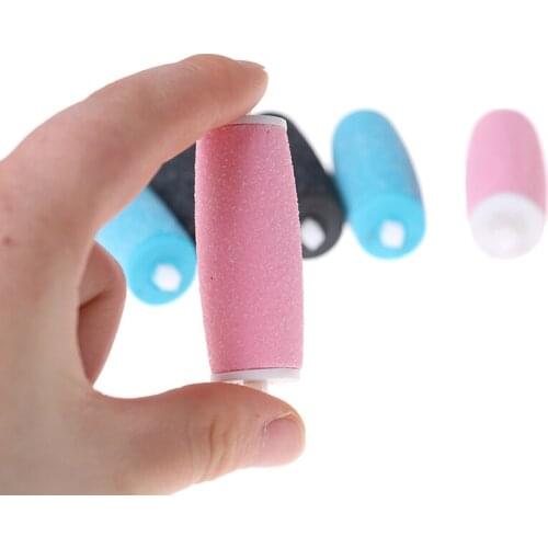 4PCS/10Pcs Polish Foot Care Tool Heads Hard Skin Remover Refills Replacement Rollers For Feet Care Tool Hot Sale