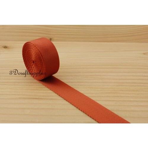 5 yards 1 inch(25mm) heavy weight nylon webbing Ruban for bag purse strap handles ZA36