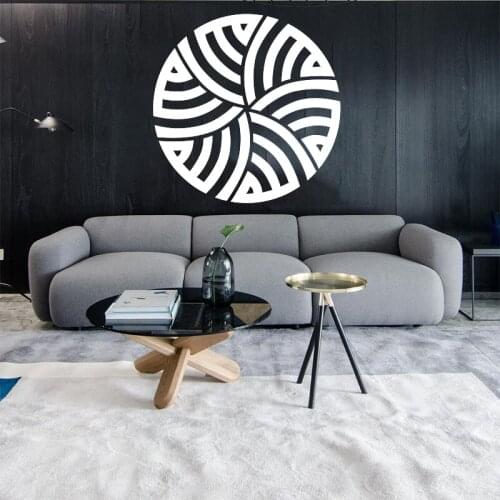 Arabic Calligraphy Allah Design Vinyl Family Carved Wall Sticker Removable Wall Decal Art Wallpaper Mural Home Decoration DD0384