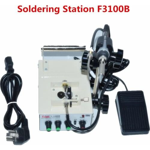 Automatic Tin Feeding Machine Constant Temperature Soldering Iron Teclast Multi-function Foot Soldering Machine F3100B