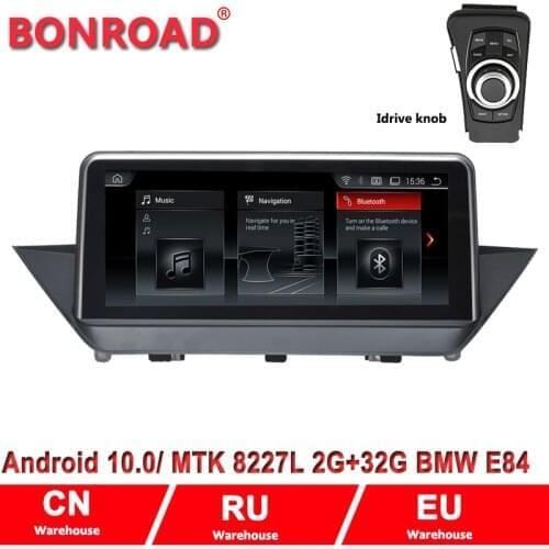 10.25" Android 10.0 1280*480P Ram 2G Rom32G Car Multimedia Video Player for BMW X1 E84 CIC /No Screen 2009-2015 BT Wi-Fi Carplay