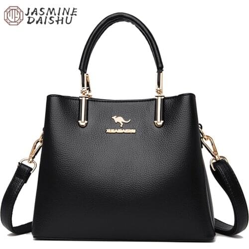 Brand Designer Womens Retro Messenger Bags 2021 New High Quality PU Leather Handbag Ladies Casual Large Capacity Shoulder Bags