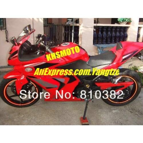 Inejction mold Fairing for KAWASAKI Ninja ZX250R 08-12 ZX-250R 2008-2012 ZX 250R EX250 08 09 10 11 12 2008 2012 Hot Red body kit