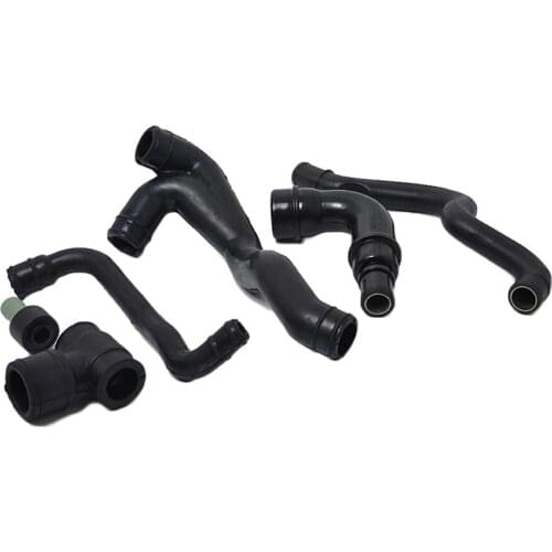 6X Crankcase Breather Hose Pipe Set for VW Jetta Golf Bora Audi A3 TT 1.8T