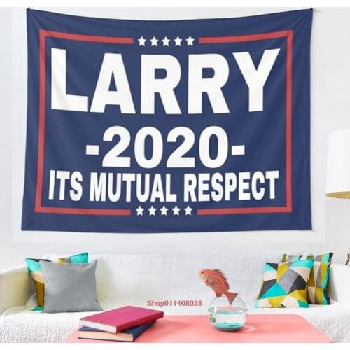 Larry Stylinson 2020 its mutual respect tapestry Art Wall Hanging Tapestries for Living Room Decor