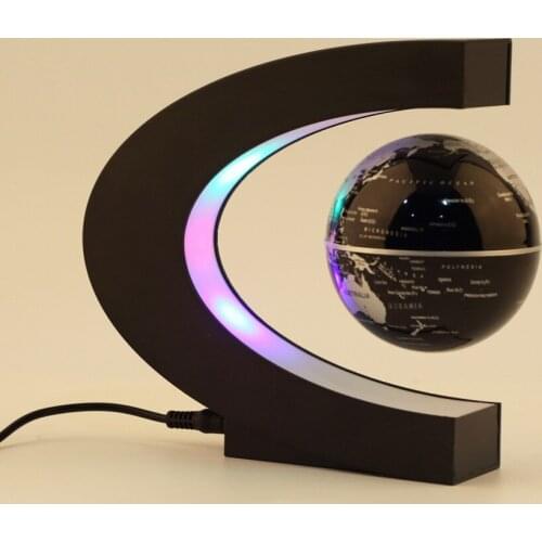 1Pcs Novelty Decoration Magnetic Levitation Floating Teach Education Globe World Map Decoration Santa Gift