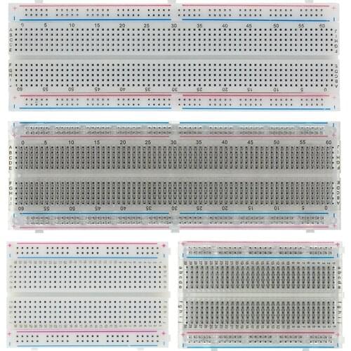 400 Points Breadboard 830 points Breadboard MB-102 Solderless PCB test Board 400 Hole Breadboard MB102 Test Develop DIY