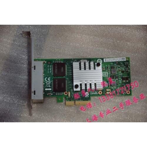 Original Intel i340-t4 four port Gigabit network card, PCI-E 4x esxi soft routing server