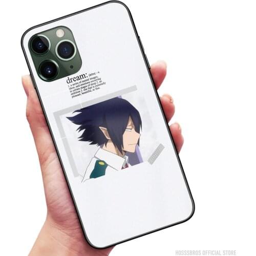 Tamaki Amajiki BNHA Aesthetic Soft Silicone Glass for iPhone SE 6 6s 7 8 Plus X XR XS 11 12 Mini Pro Max Phone Case Cover Shell