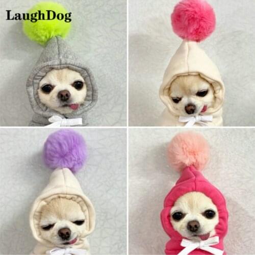 LaughDog Cute Dog Clothes Funny Dog Hoodie Sweatshirt For Small Medium Dogs Clothes Puppy Jacket Sweater Chihuahua Bulldog Pug