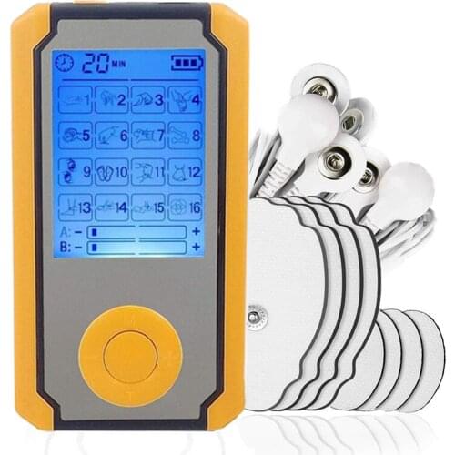 8 mode EMS Electric herald Tens Machine Acupuncture Body Massage Digital Therapy Massager Muscle Stimulator Electrostimulator