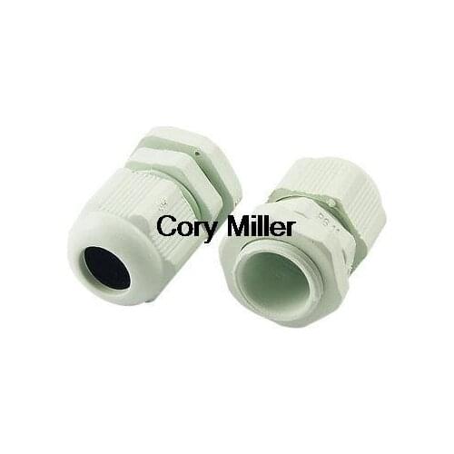 Waterproof Seal Cables Glands Joints PG11 White