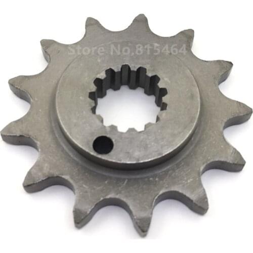 Yecnecty 1PC Motorcycle Front Chain Sprocket 13T 520 Chain Motocross 4 Valve Engine Parts For Zongshen NC250 RX3 BSE J5 KAYO T6