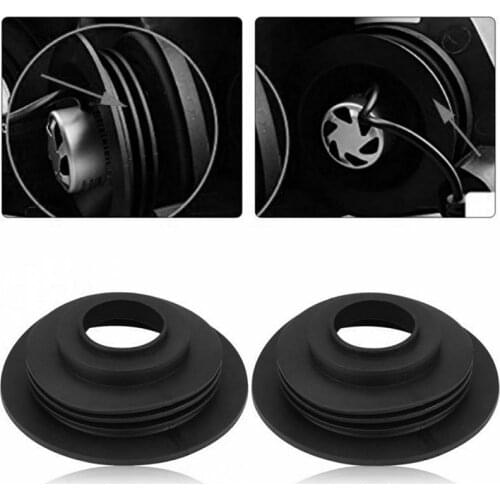 1X Soft Rubber Dust Cover For Car Auto Headlight Universal LED Light Seal Cap