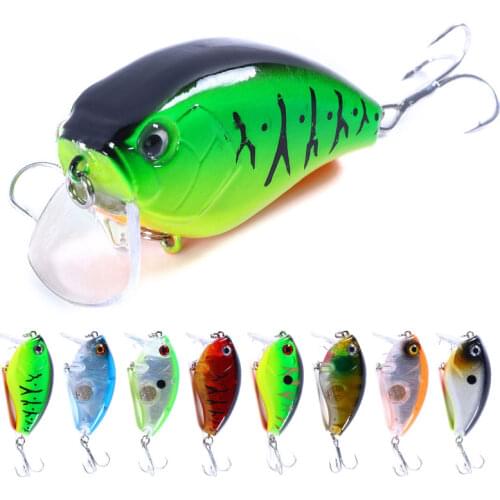 6cm 17g Fishing lure Minnow Wobblers Crankbait isca artificial Crank Hard Bait