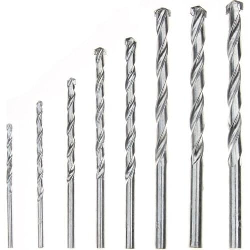 ZENHOSIT 8pcs 3-10mm Metric Twist Drill Bit High Speed Steel Drill Bit Set Drilling Tools Woodworking Metal Plastic Tools