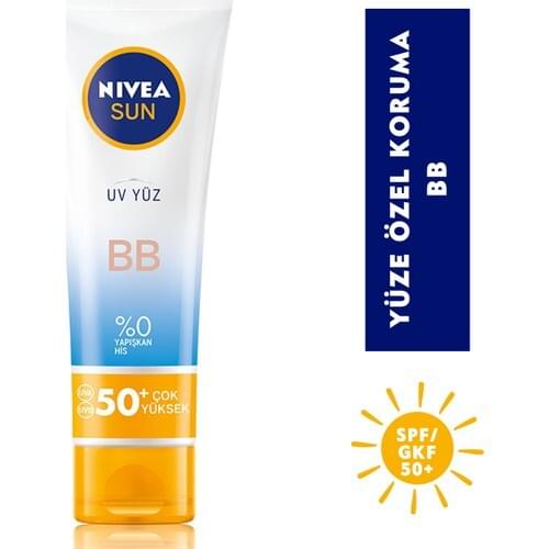 Nivea Sun Bb Uv Face Cream Spf50 50ml
