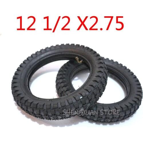 Free shipping 12 1/2 x 2.75 tyre 12.5 x 2.75 Tire or Inner Tube For 49cc Motorcycle Mini Dirt Bike Tire MX350 MX400 Scooter