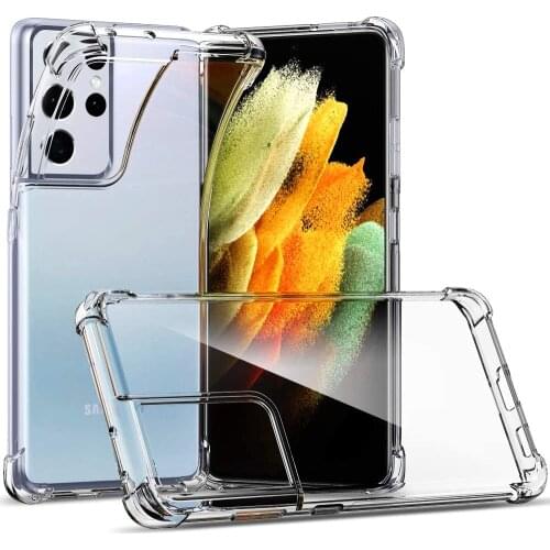 Case for Samsung Galaxy S21 Ultra,S21 Case,Galaxy S21+ 5G Case,Ultra Slim Thin TPU Reinforced Corners Soft Silicone Cover S21 5G
