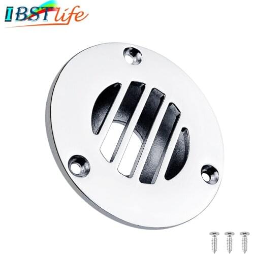 Marine Grade Stainless Steel 316 Cut Out Boat Floor Deck Drain for boat yacht deck drainage Hardware Replacement Accessories