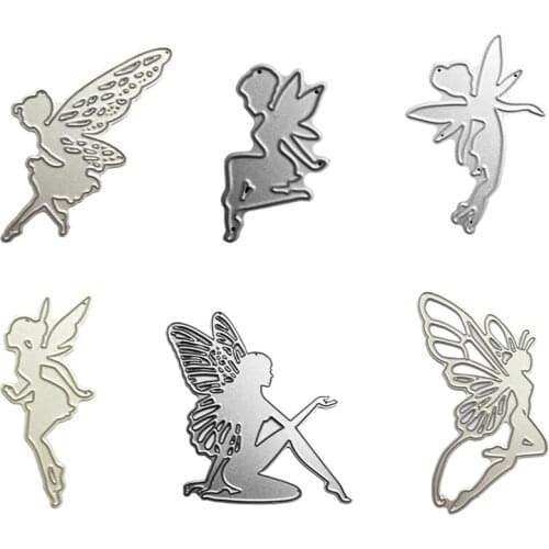 Fairy/Elf/Angel Metal Cutting Dies Stencil DIY Scrapbooking Photo Album Decorative Embossing Stamp Paper Card Crafts Decor