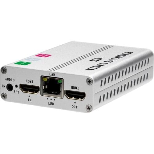 H.264 H.265 4K UHD Hdmi to Ip Encoder IPTV encoder with Record to SD support rtmp rtsp rtmps for live streaming