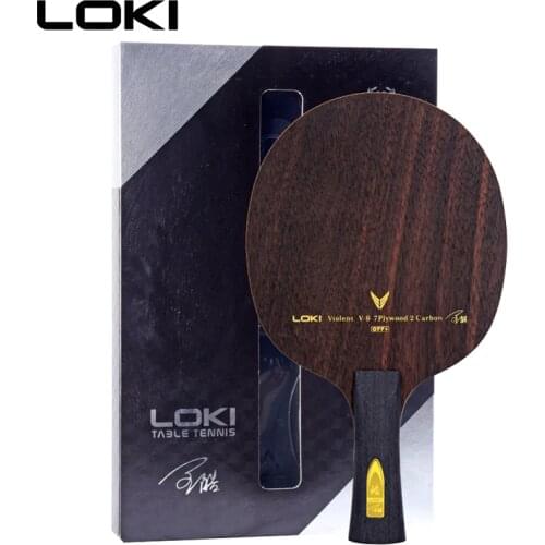 Loki Violent Table Tennis Blade Professional Offensive for Intermediate CLCR Ping Pong Blade