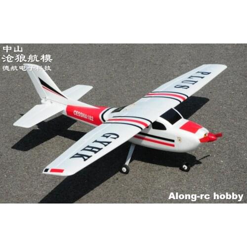 EPO plane RC airplane RC MODEL HOBBY TOY BEGINNER plane 4 channel 1200mm WINGSPAN 4CH CESSNA 182 plus kit set or PNP set