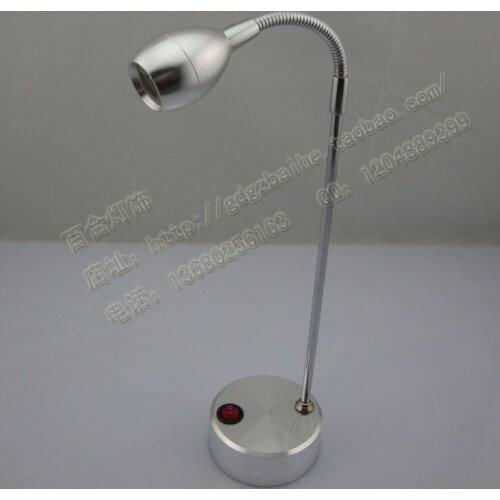 NEW 28cm Showcase spotlights batteries with battery wedding background led emergency power battery spotlights table lamp SD11