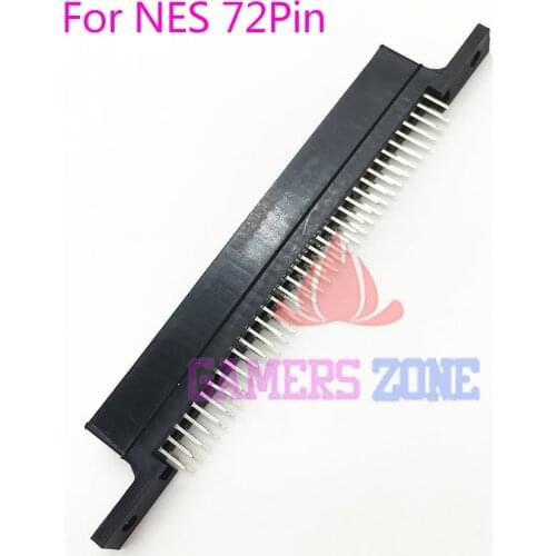 Replacement 72 Pin Connector for NES Clone Entertainment System Cartridge Repair Part
