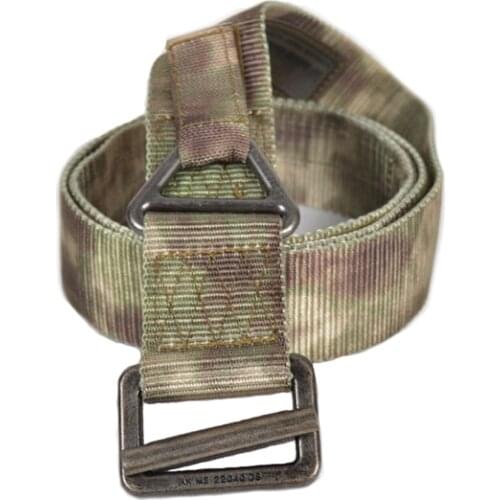 Tactical CQB Belt Mens Adjustable Emergency Rescue Sports Safaty Belt With Metal Buckle Military Rigging Waist Support Belt