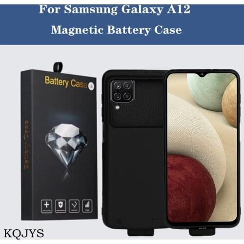 Power Bank Smart Charging Cover for Galaxy A12 Portable Magnetic Battery Charger Cases For Samsung Galaxy A12 Battery Case
