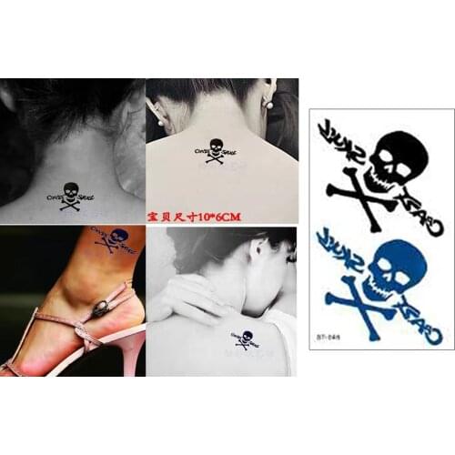 Waterproof Temporary Tattoo Sticker Deer Flash Tatoo Children Women Black Line Body Art Fake Tatto Men Kids Girl Boy