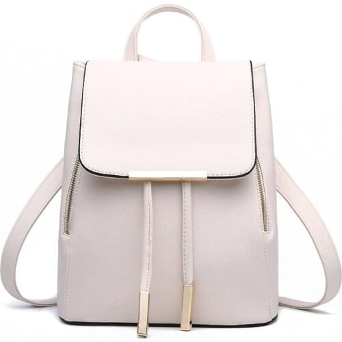 Women Backpack PU Female backpacks Leather School Bags Large Capacity School Bag for Girls Zipper Shoulder Bags high quality