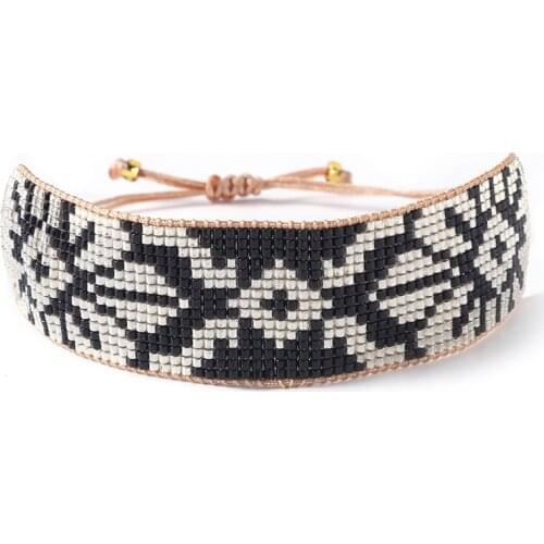 ZHONGVI Bracelet MIYUKI For Women Fashion Woven tassel Loom Pulseras Mujer INS Handmade Cuff Bracelets Moda GIfts Dropshipping