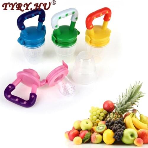 TYRY.HU Fruits Nipple Teether 1Pc Silicone Mordedor Feeding Food Grade Baby Teething Pacifier BPA Free For Newborn Oral Care