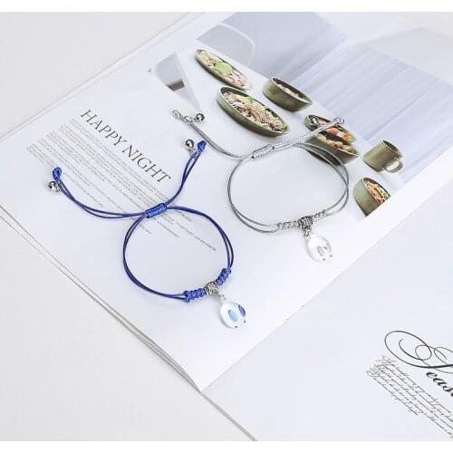 10 pcs/lot Mo Dao Zu Shi Anime Rabbit Couple Lovers Wei wuxian Lan wangji Bracelet Bangle Jewelry Toy Adjustable Gift