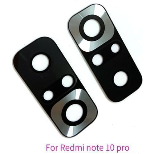 20PCS 30PCS 50PCS For Xiaomi Redmi Note 10 Pro Rear Back Camera Glass Lens Cover with Adhesive Sticker