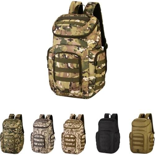 40L Molle Outdoor Military Tactical Bag Camping Hiking Trekking Backpack Daypack