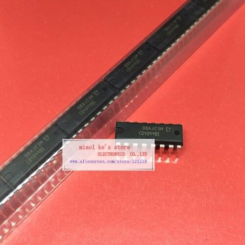 [ 5pcs-10pcs]100%New original;CD4044BEG4 CD4044BE CD4044 [ 3V-18V 6.8mA,6.8mA DIP16 ]IC QUAD NAND R/S LATCH 16-DIP