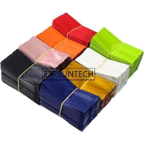 5000pcs 10.5*5*2cm Aluminum Foil Tea Package Bags Vacuum Small Storage Pouch Bag for Food Black Tea Green Tea