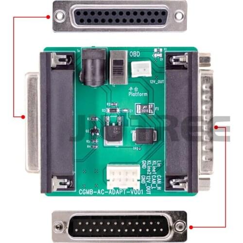 JIUTREE AC Adapter Work for CGDI Prog MB Key programm Data Acquisition for Benz W164 W204 W221 W209 W246 W251 W166 cgdi mb
