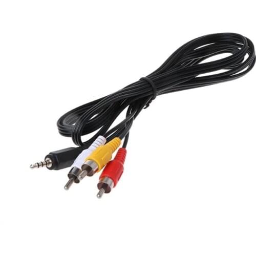 New AV A/V Audio Video TV Cable Cord Lead For Canon DV Mini HD Camcorder STV-250/N